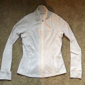 White lululemon jacket